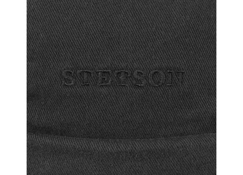 STETSON Mütze Docker größenverstellar Baumwolle schwarz UPF40+