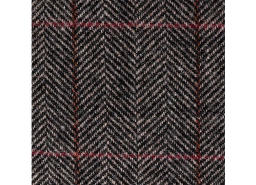 STETSON Mütze Flatcap KENT Gr.M/57 braun Ohrenklappen kariert herringbone Winter