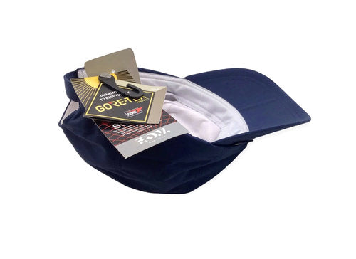 GORETEX Mütze BASECAP blau größenverstellbar UPF50+ Sommer Regenkappe