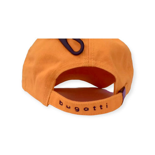 BUGATTI Mütze Basecap orange Gr.59 größenverstellbar Sommer