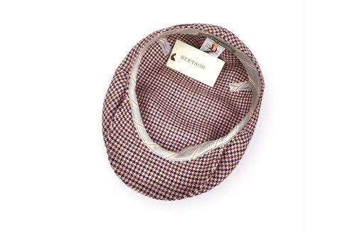 STETSON Mütze DRIVER CAP Hahnentritt Sommer