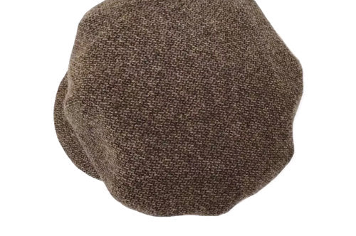 STETSON Mütze PEABODY Ballonmütze Gr.56 Vintage braun Tweed Schirmmütze