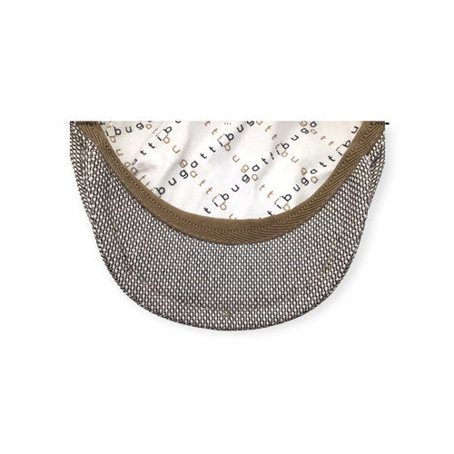 BUGATTI Mütze Schiebermütze flatcap Leinen Gatsby Sommer