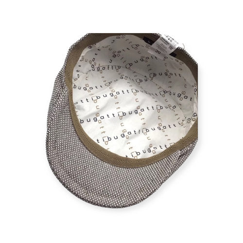 BUGATTI Mütze Schiebermütze flatcap Leinen Gatsby Sommer