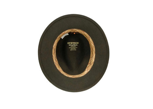 STETSON Filzhut braun/oliv SARDIS Outdoorhut MADE IN USA Traveller