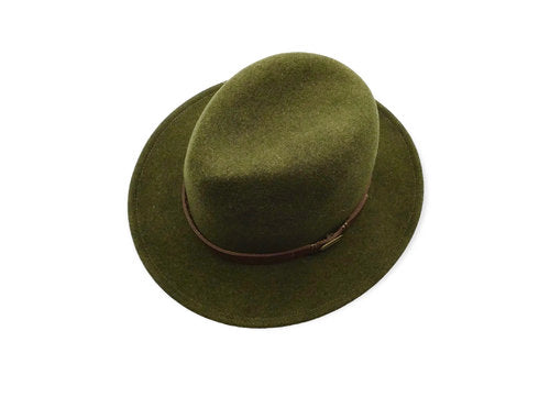 STETSON Jagdhut grün Filzhut Traveller Outdoorhut MADE IN USA Gr.S