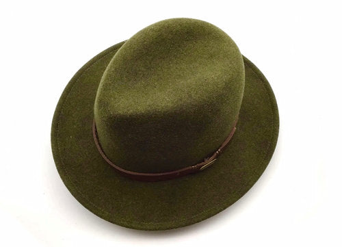 STETSON Jagdhut grün Filzhut Traveller Outdoorhut MADE IN USA Gr.S