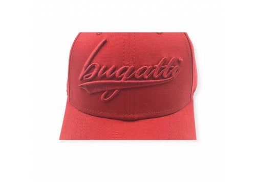 BUGATTI Mütze Basecap rot Gr.59 größenverstellbar Sommer