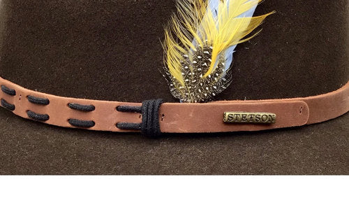 STETSON Traveller braun Filzhut Outdoorhut MADE IN USA Gr.XL