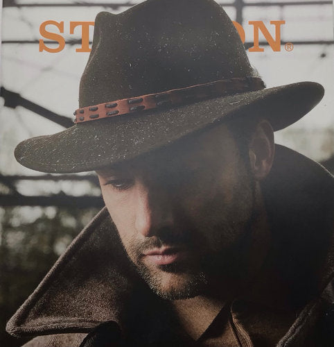 STETSON Traveller braun Filzhut Outdoorhut MADE IN USA Gr.XL