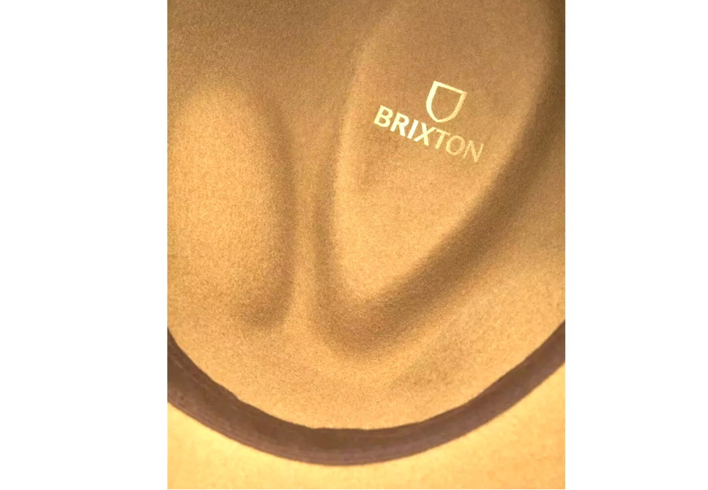 BRIXTON Hut Filzhut Wollfilz gelb Outdoorhut UNISEX