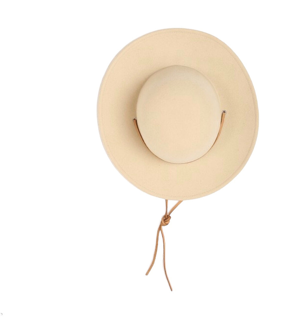 BRIXTON Hut TILLER cream/weiß Wollfilz Gr.56 UNISEX