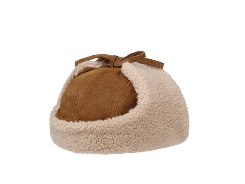 STETSON Mütze Leder Fliegermütze Chapka Bomber Cap Lapeer Gr.XL