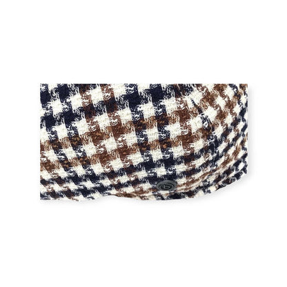 BUGATTI Mütze Schiebermütze flatcap Hahnentritt Sommer