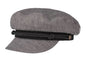 STETSON Mütze  Elbsegler grau Leinen fisherman Sommer Gr.61/XL Schirmmütze