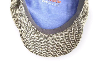 STETSON Mütze DRIVER CAP Seide braun herringbone Sommer UPF40+