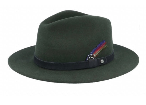 STETSON YUTAN Jagdhut grün Filzhut Traveller Outdoorhut Gr.S