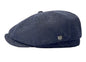 BRIXTON Mütze BROOD SNAP CAP NAVY herringbone blau