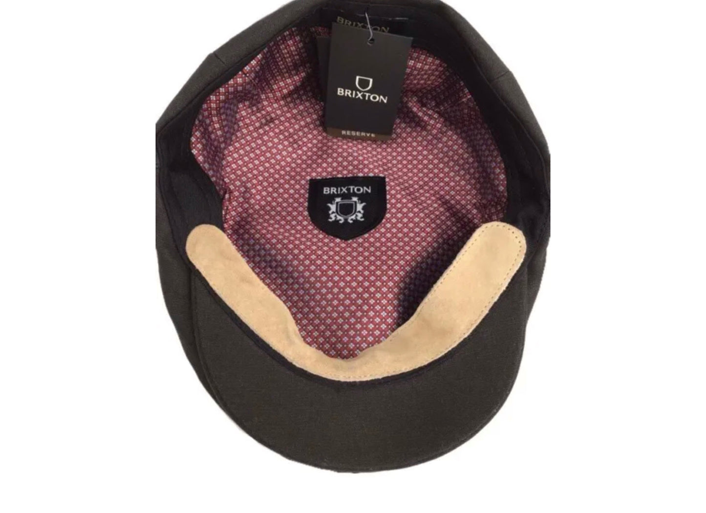 BRIXTON Mütze HOOLIGAN SNAP CAP Gr.60 schwarz waxxed FLATCAP