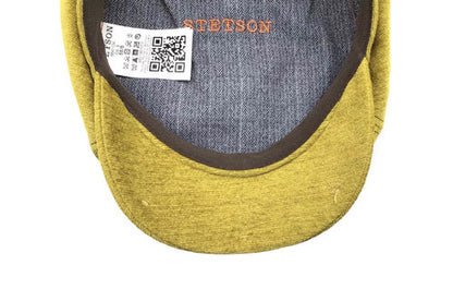 STETSON Mütze Hatteras yellow Samt Sommer Bakerboy velvet