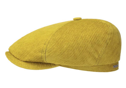 STETSON Mütze Hatteras yellow Samt Sommer Bakerboy velvet