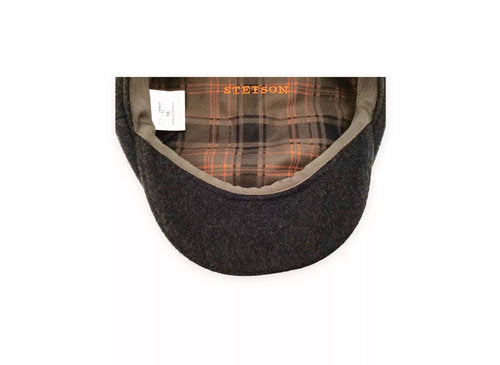 STETSON Mütze Hatteras braun Gr.56 mit Kaschmir Winter