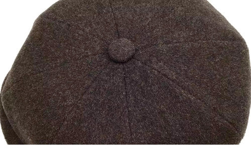 STETSON Mütze Hatteras braun Gr.56 mit Kaschmir Winter