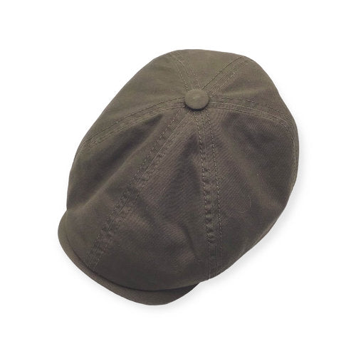 STETSON Mütze Hatteras oliv Cotton Twill UPF40+ Sommer