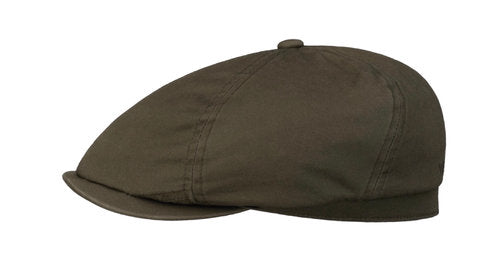 STETSON Mütze Hatteras oliv Cotton Twill UPF40+ Sommer