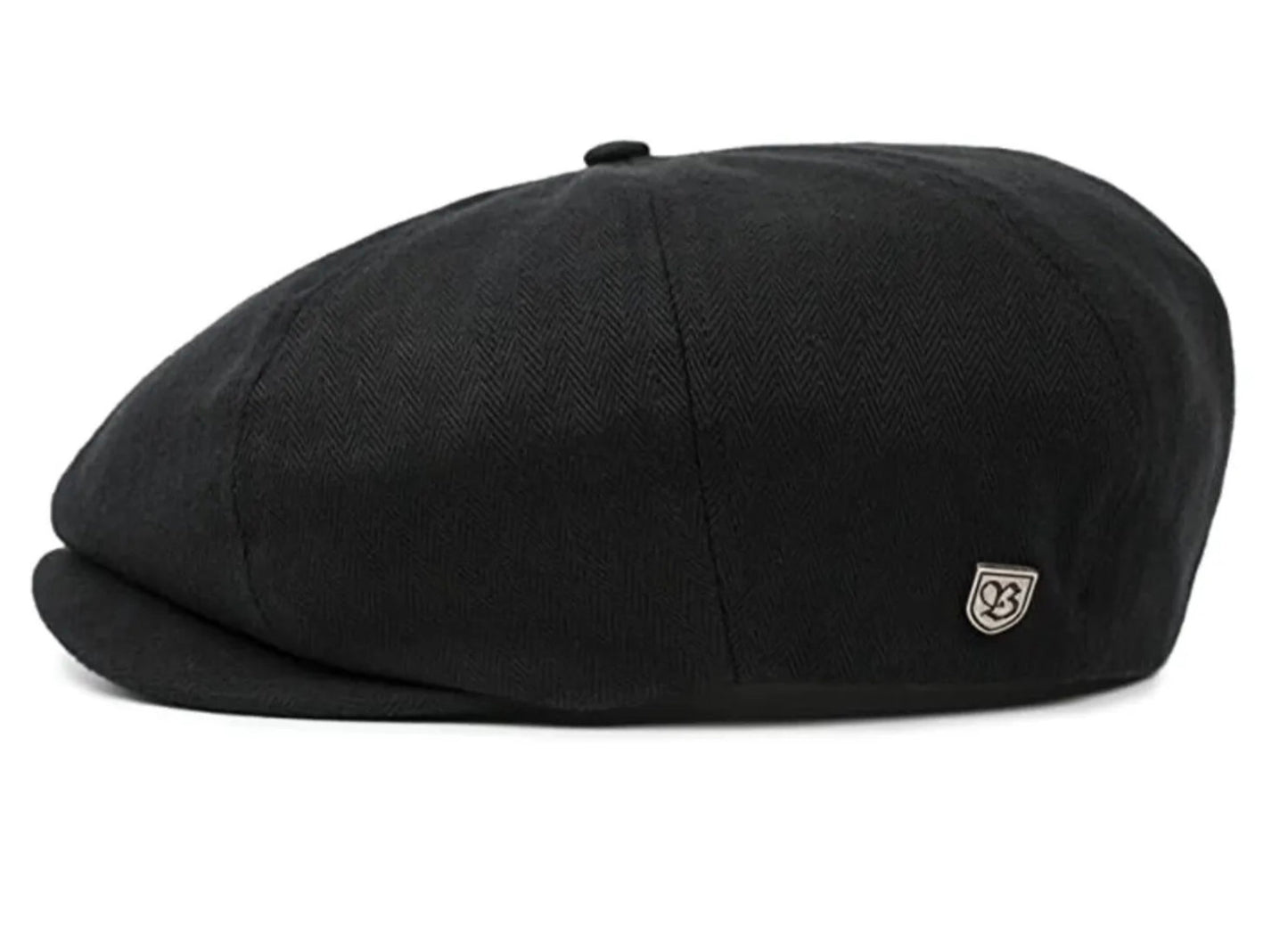BRIXTON Mütze BROOD SNAP CAP black herringbone schwarz