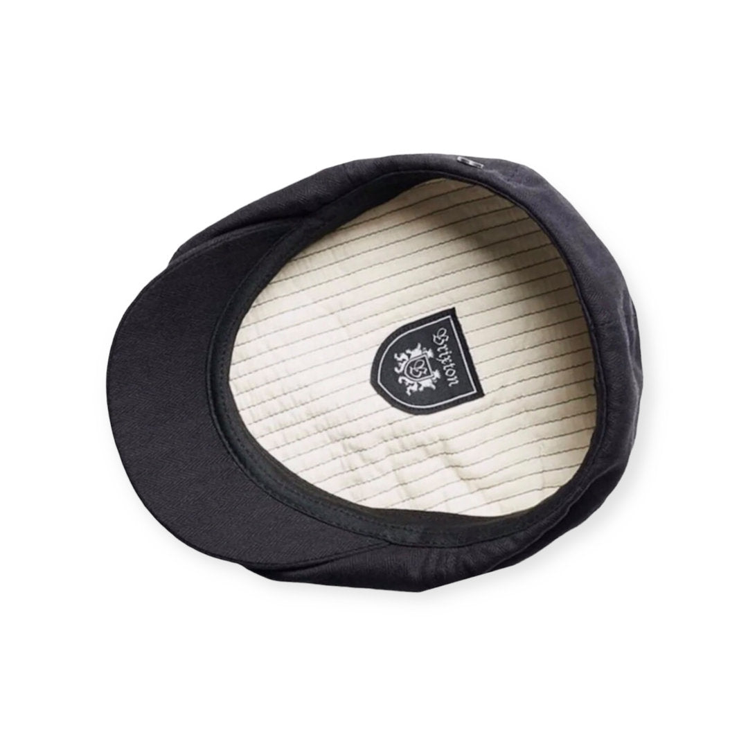 BRIXTON Mütze BROOD SNAP CAP black herringbone schwarz