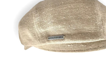 STETSON Mütze Hatteras Leinen/Seide beige Gr.59/L  Sommer