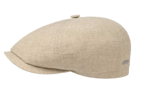 STETSON Mütze Hatteras Leinen/Seide beige Gr.59/L  Sommer