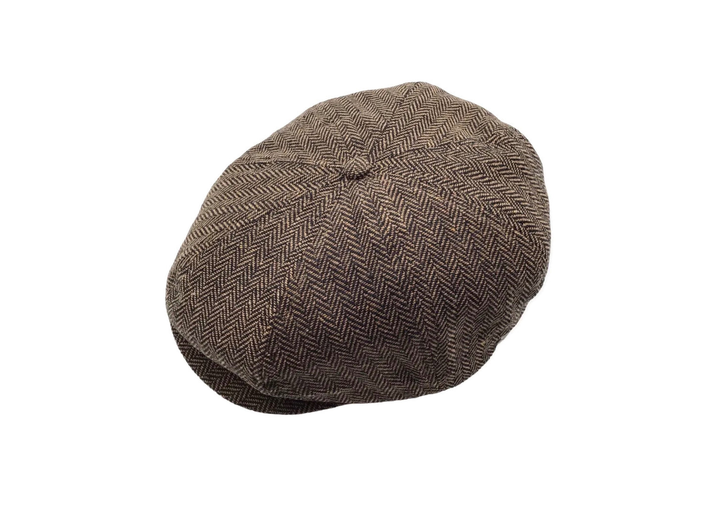 BRIXTON Mütze BROOD SNAP CAP braun herringbone