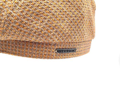 STETSON Mütze HATTERAS beige (aprikot) Leinen Cotton Sommer