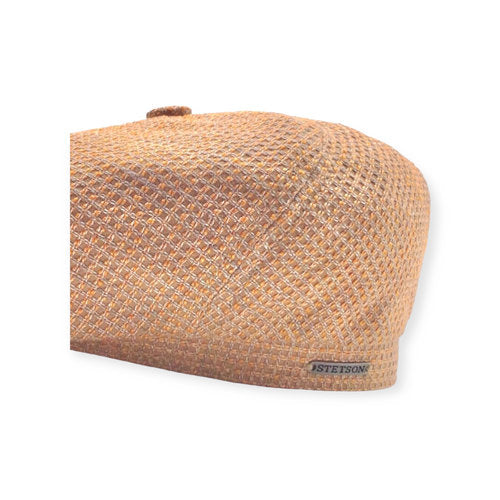STETSON Mütze HATTERAS beige (aprikot) Leinen Cotton Sommer