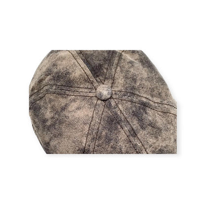 STETSON Mütze Hatteras Ledermütze Vintage braun