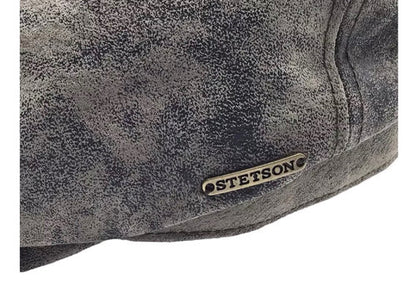 STETSON Mütze Hatteras Ledermütze Vintage braun