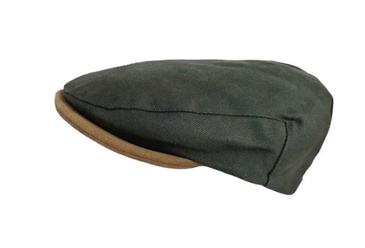 BRIXTON Mütze HOOLIGAN SNAP CAP Canvas oliv/grün Lederschirm Sommer
