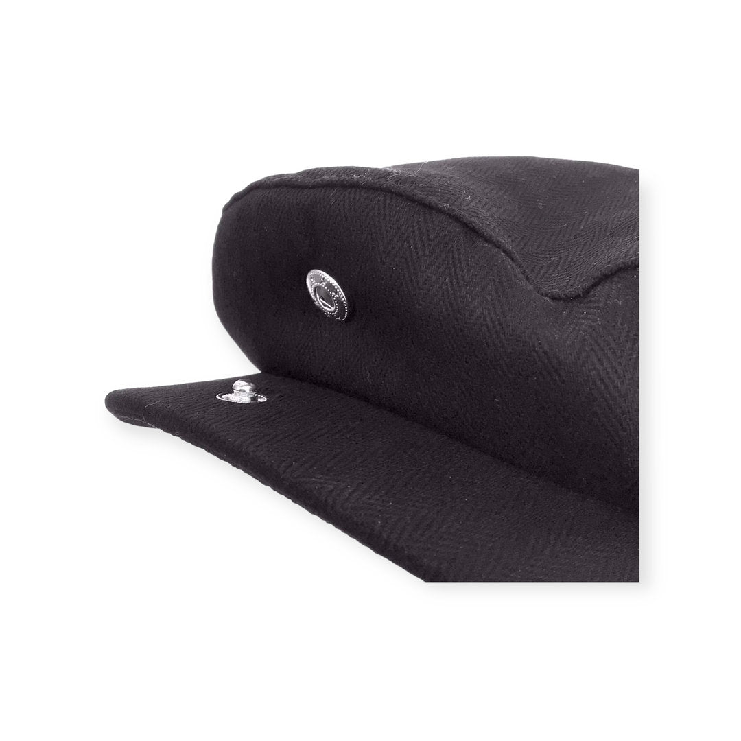 BRIXTON Mütze HOOLIGAN SNAP CAP black herringbone FLATCAP