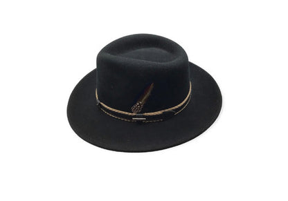 STETSON Westernhut Wollfilz schwarz Cowboyhut USA Gr.59