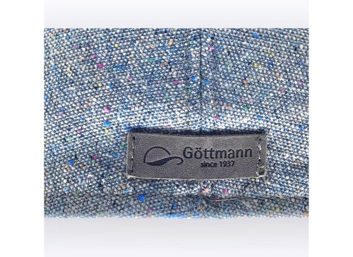 GÖTTMANN Mütze PRINCETON mit Seide 8tlg.blau UPF50+ Sommer Bakerboy