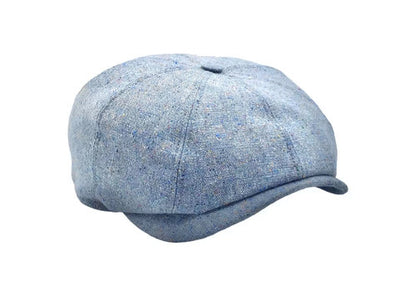 GÖTTMANN Mütze PRINCETON mit Seide 8tlg.blau UPF50+ Sommer Bakerboy