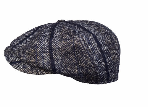 GÖTTMANN Mütze PRINCETON 8tlg.blau Bakerboy