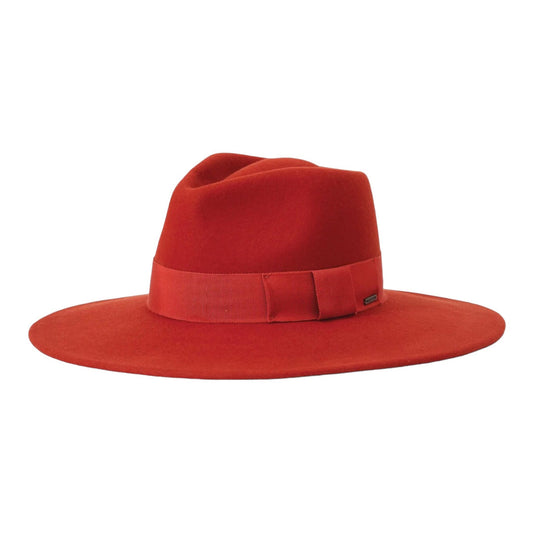 BRIXTON Damenhut Filzhut rot JOANNA Gr.56 PHOENIX/ORANGE