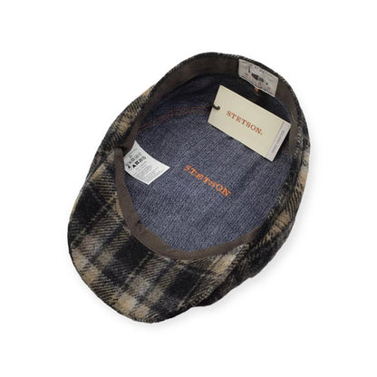 STETSON Mütze Hatteras Gr.61 kariert Winter