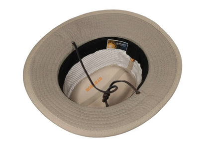 STETSON TAKANI Safarihut Trekkinghut Coolmax Baumwolle Stoffhut beige