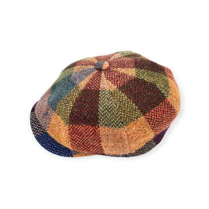 STETSON Mütze Hatteras mehrfarbig kariert Winter