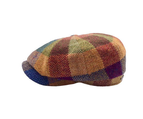STETSON Mütze Hatteras mehrfarbig kariert Winter