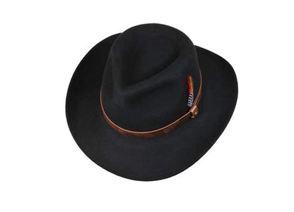 STETSON Westernhut OKLAHOMA Cowboyhut Wollfilz schwarz